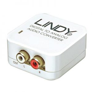 CONVERTITORE AUDIO SPDIF DIGITALE - ANALOGICO RCA LINDY 7040